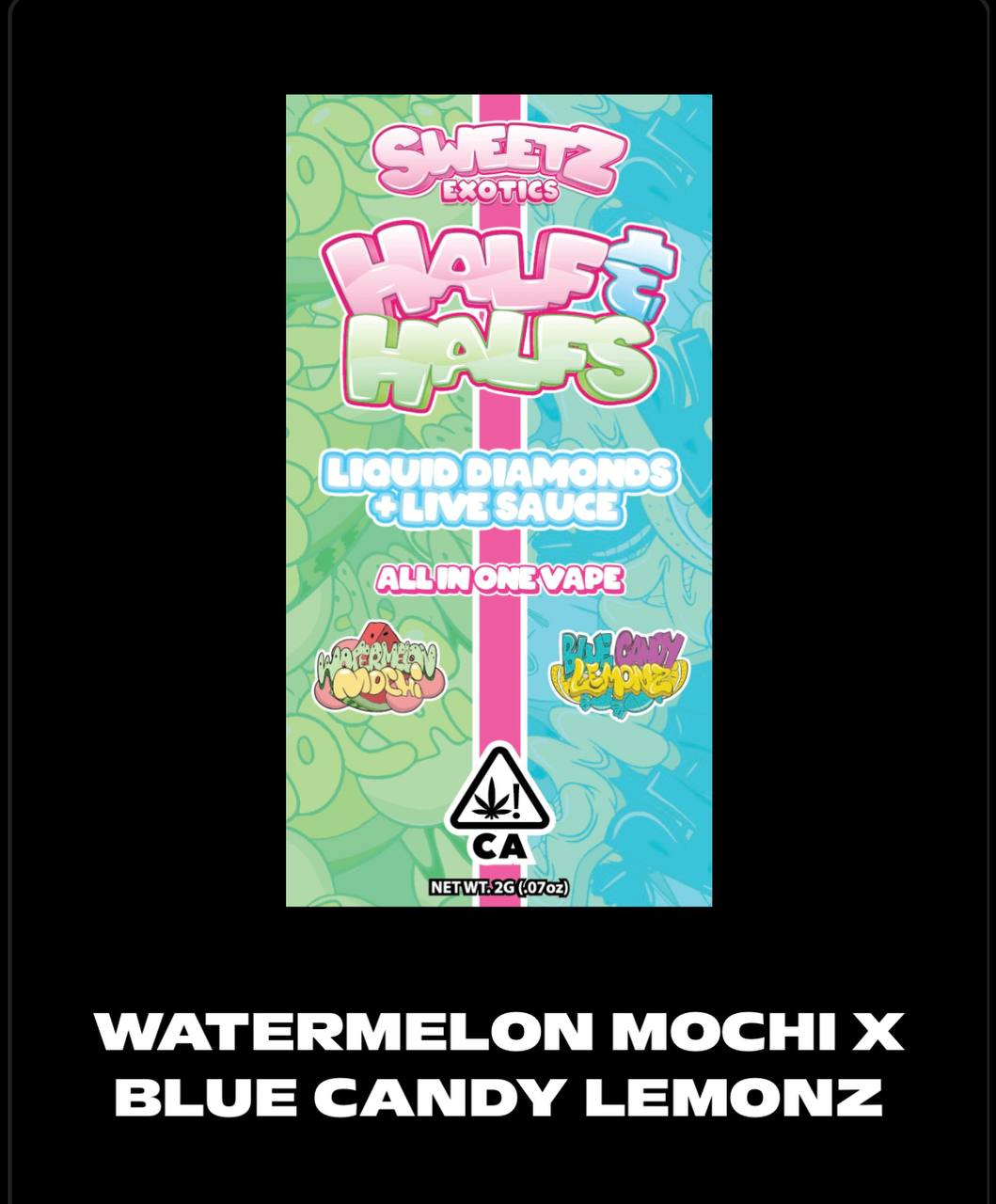 Sweetz Exotics Watermelon Mochi X Blue Candy Lemonz