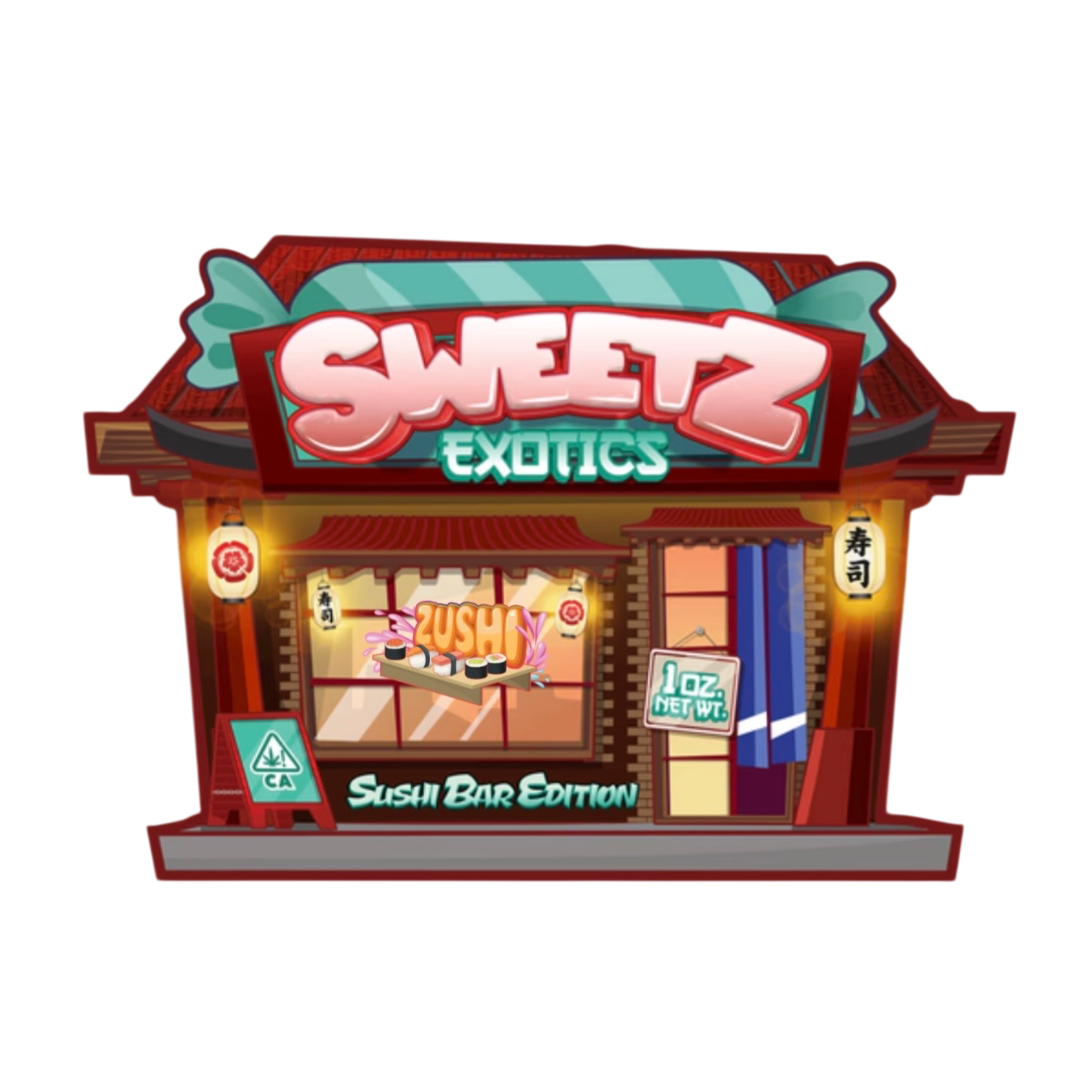 Sweetz Exotics Sushi Bar Edition